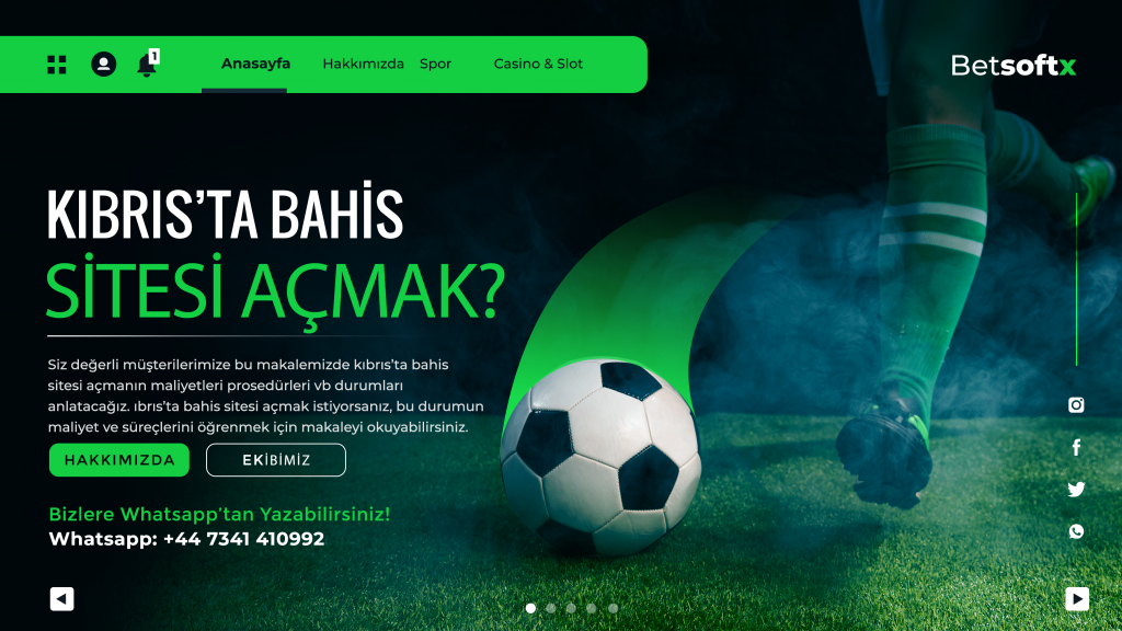 Kıbrıs'ta Bahis Sitesi Açmak